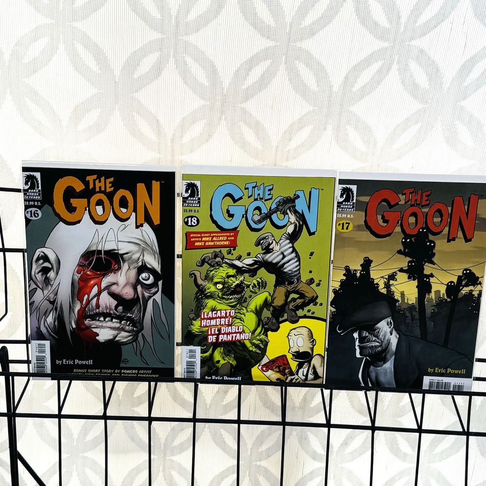 The Goon‎ 16-18 Lot Dark Horse Comics Eric Powell